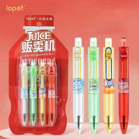 پک 4 عددی روان نویس 0.5 برند LOPET