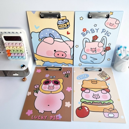 تخته شاسی A4 مقوایی طرح baby pig