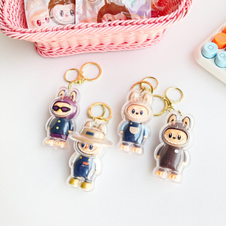 جاکلیدی سوپرایزی قابدار طرح LABUBU