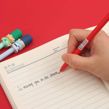 روان نویس جوهر پاک شونده پاکن دار طرح SOLDIER