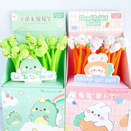 روان نویس سیلیکونی طرح حیوانات PINEN