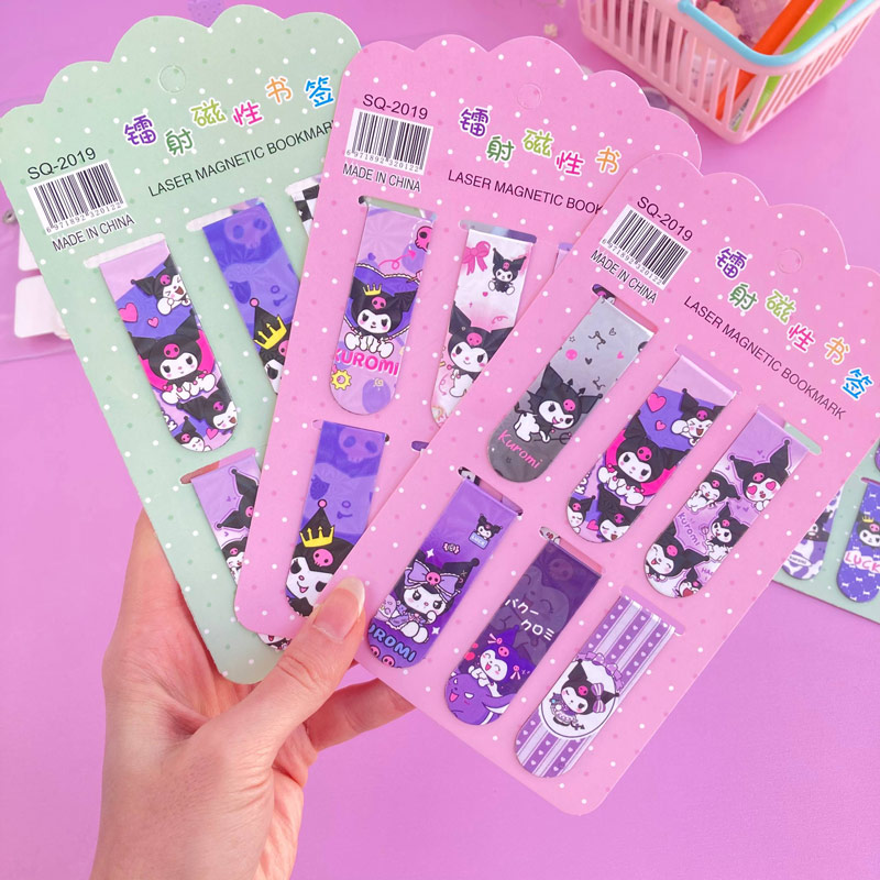 ست بوک مارک مگنتی 6 عددی طرح کرومی