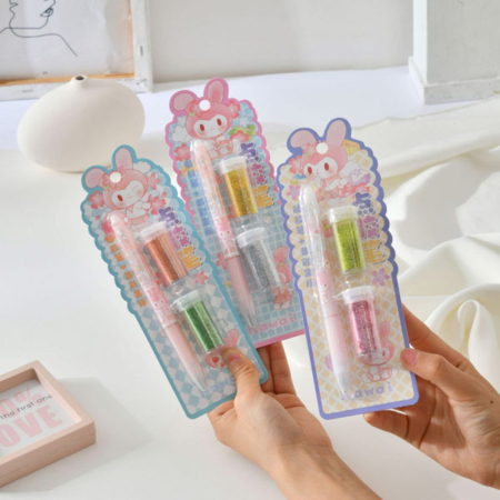 ست چسب خودکاری و اکلیل طرح ملودی