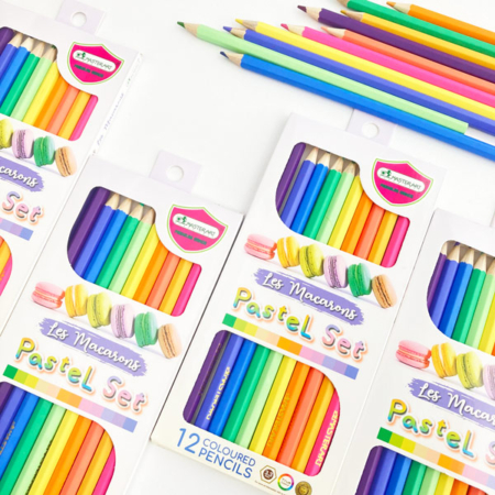 مداد رنگی 12 رنگ جعبه مقوایی owner