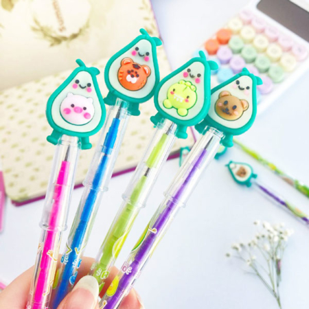 مداد فشنگی و سرمدادی طرح حیوانات