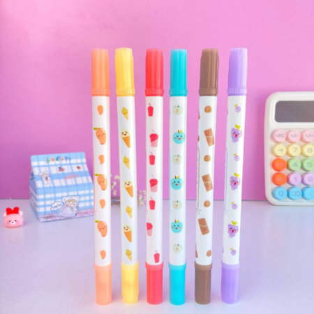 هایلایتر معطر دوسر 6رنگ TIANHAO