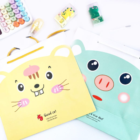 پاکت هدیه مقوایی طرح حیوانات