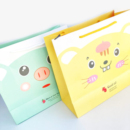 پاکت هدیه مقوایی طرح حیوانات