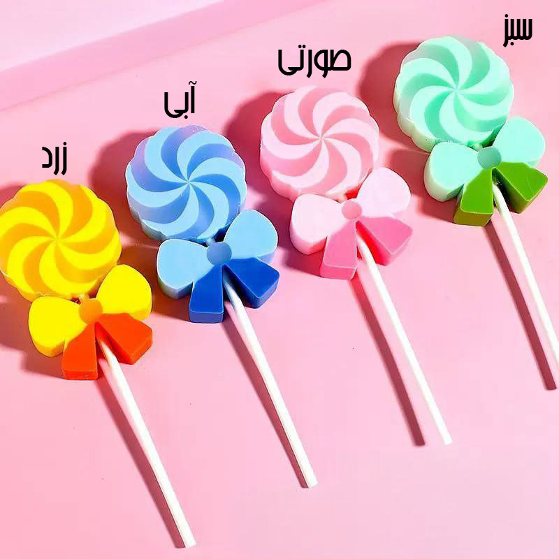 پاکن فانتزی 2تکه طرح آبنبات و پاپیون