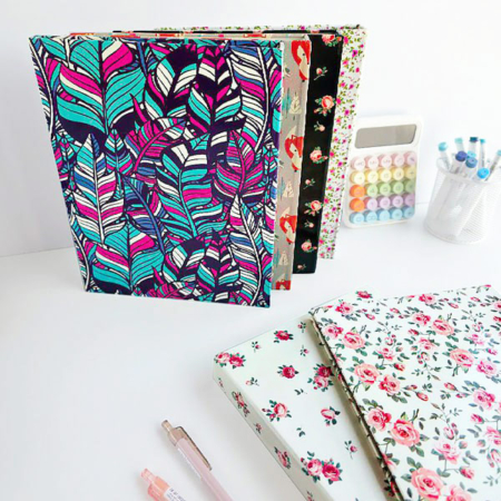 کلاسور 26 حلقه 100برگ طرح گل