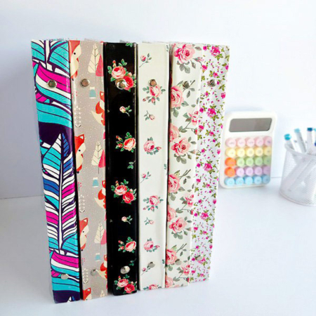 کلاسور 26 حلقه 100برگ طرح گل