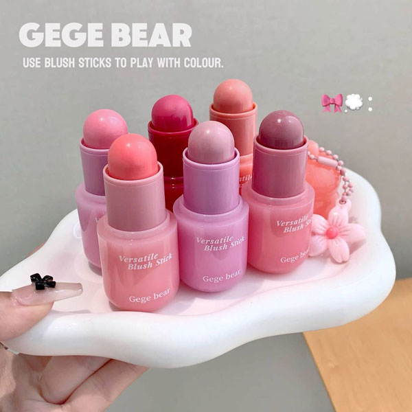 رژگونه استیکی پاستلی GEGE BEAR کد 1378