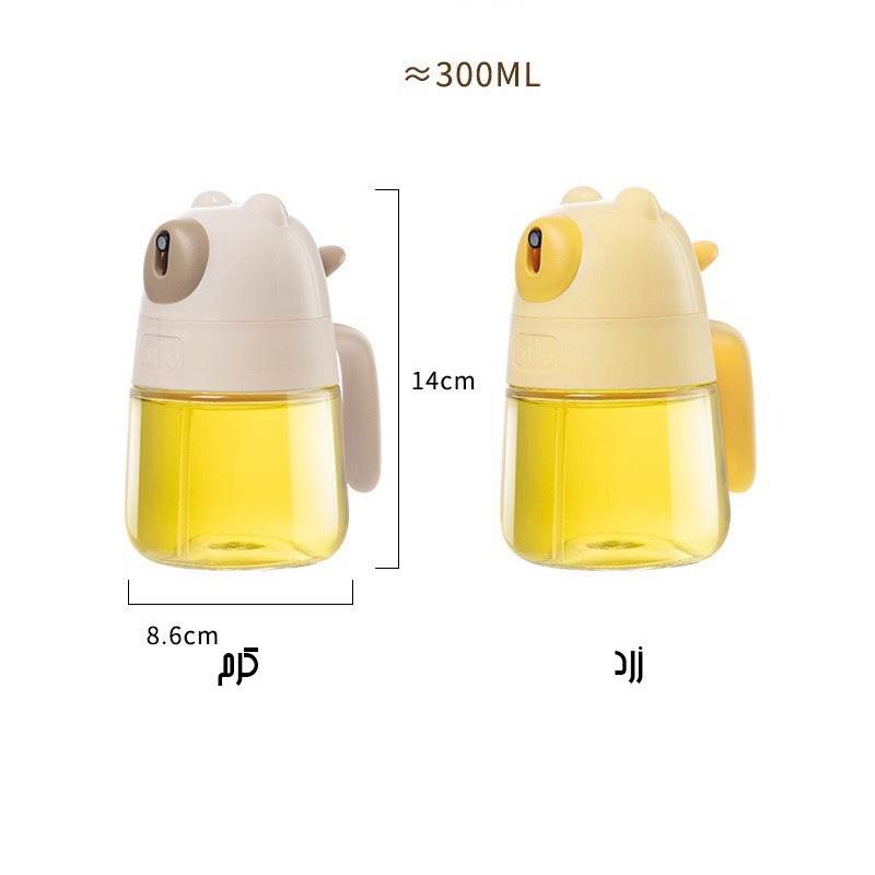 اسپری روغن 300 میلی لیتر OILU طرح خرس