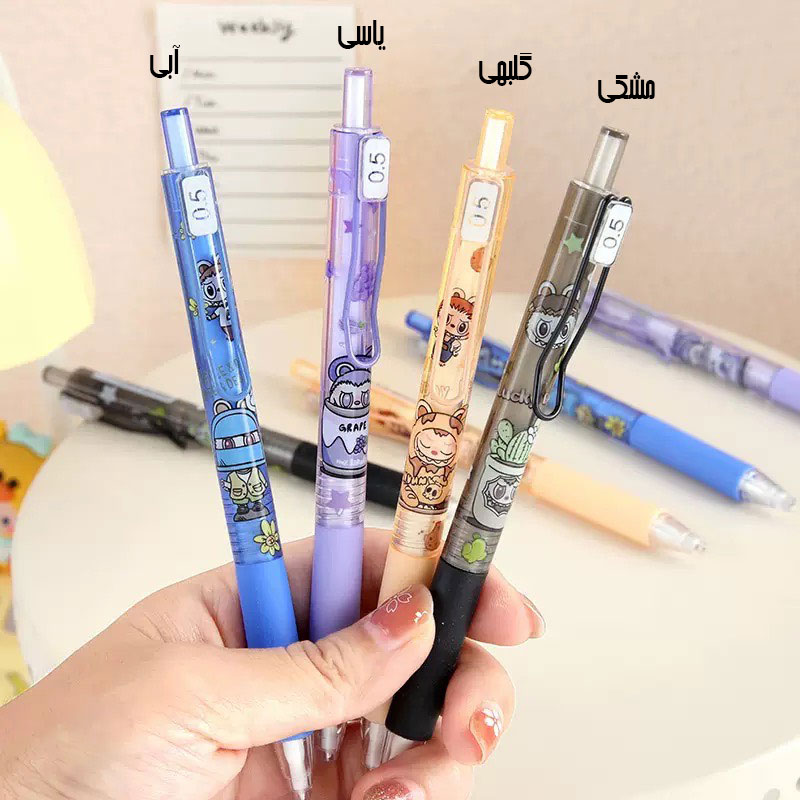 اتود 0.7 بدنه شفاف طرح LABUBU