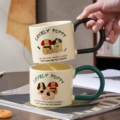 ماگ سرامیکی 400 میلی لیتر طرح LOVELY PUPPY