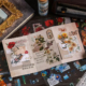 استیک لیبل 6 ورقی طرح VINTAGE FLOWER