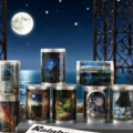 استیکر رولی طرح آسمان شب
