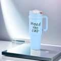 تراول ماگ 900 میلی لیتر دو حالته طرح MOOD THE CUP