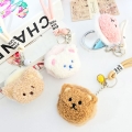 آینه عروسک برجسته چارم بگ دار طرح TEDDY