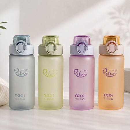 قمقمه 650 میلی لیتری اکریلیک طرح Relax