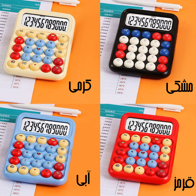 ماشین حساب Ruzon دکمه اسمارتیزی طرح ماریو