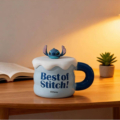 ماگ سرامیکی درب‌ سیلیکونی طرح BEST OF STITCH