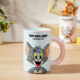 ماگ سرامیکی 600ml اورجینال طرح تام و جری
