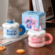 ماگ سرامیکی درب‌ سیلیکونی طرح BEST OF STITCH