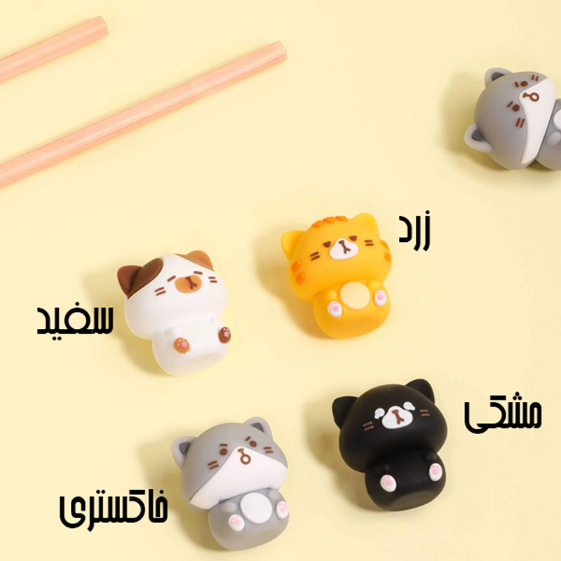 تراش سیلیکونی KUKI طرح CATS DIARY