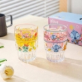 ست 4 عددی ماگ شیشه ای دیزنی طرح استیچ