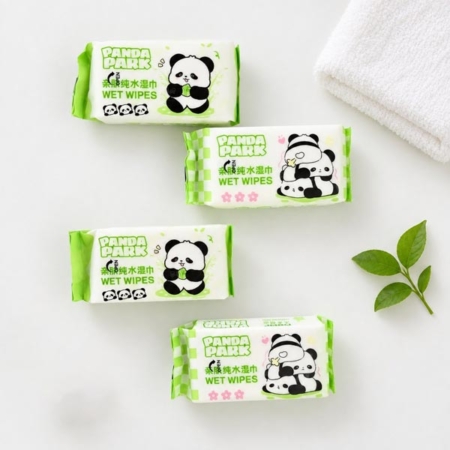مینی دستمال مرطوب 8 عددی طرح PANDA