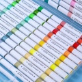 ماژیک 18 رنگ ACRYLIC دو سر ZUIXUA