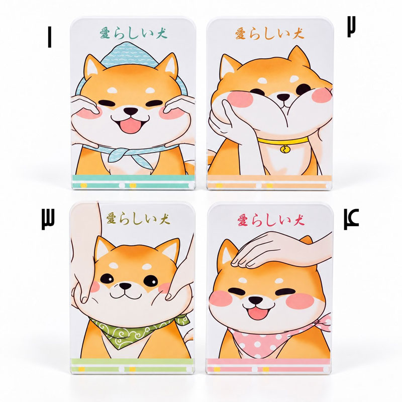 نگهدارنده فلزی کتاب دو عددی طرح SHIBA